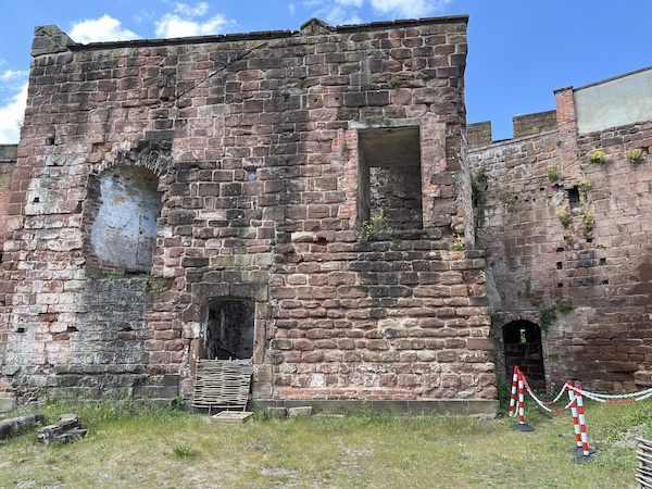 The Flag Tower, which was built circa 1159 on the site of the original Norman Tower.