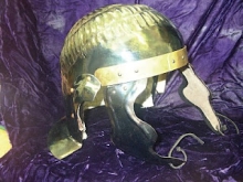 Reconstruction of Roman helmet found in Northwich
